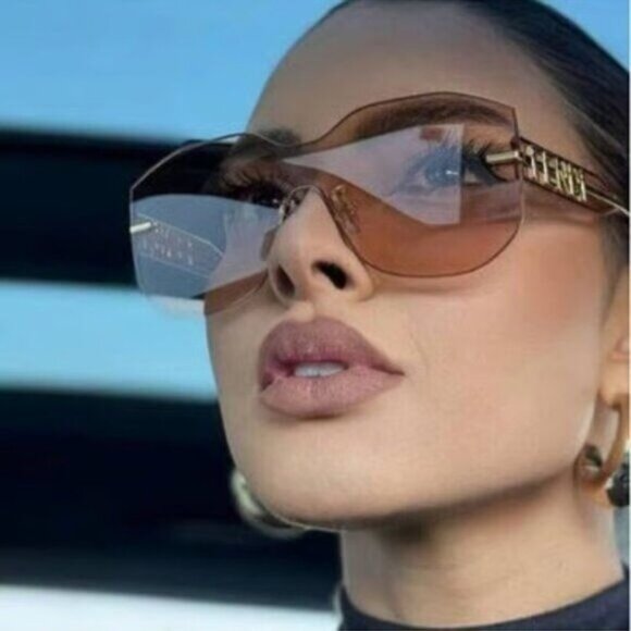 NEW FENDI GOLD PINK WOMEN SUNGLASSES FENDI FE40067U 30S main image 12